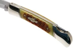 Rough Ryder Folding Hunter Amber Bone RR066 Navaja Lockback -Tienda De Cuchillos RY066 07 rough ryder