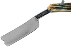 Rough Ryder Folding Razor Cinnamon Stag RR2159 Damascus Navaja De Afeitar 7 Rough Ryder Folding Razor Cinnamon Stag RR2159 Damascus Navaja De Afeitar -Tienda De Cuchillos RY2159 03 rough ryder