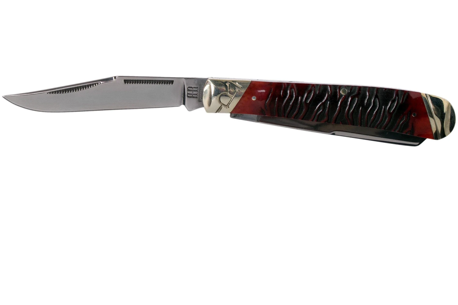 Rough Ryder Tiger Stripe Trapper RR2218 Navaja 3 Rough Ryder Tiger Stripe Trapper RR2218 Navaja - Imagen 3