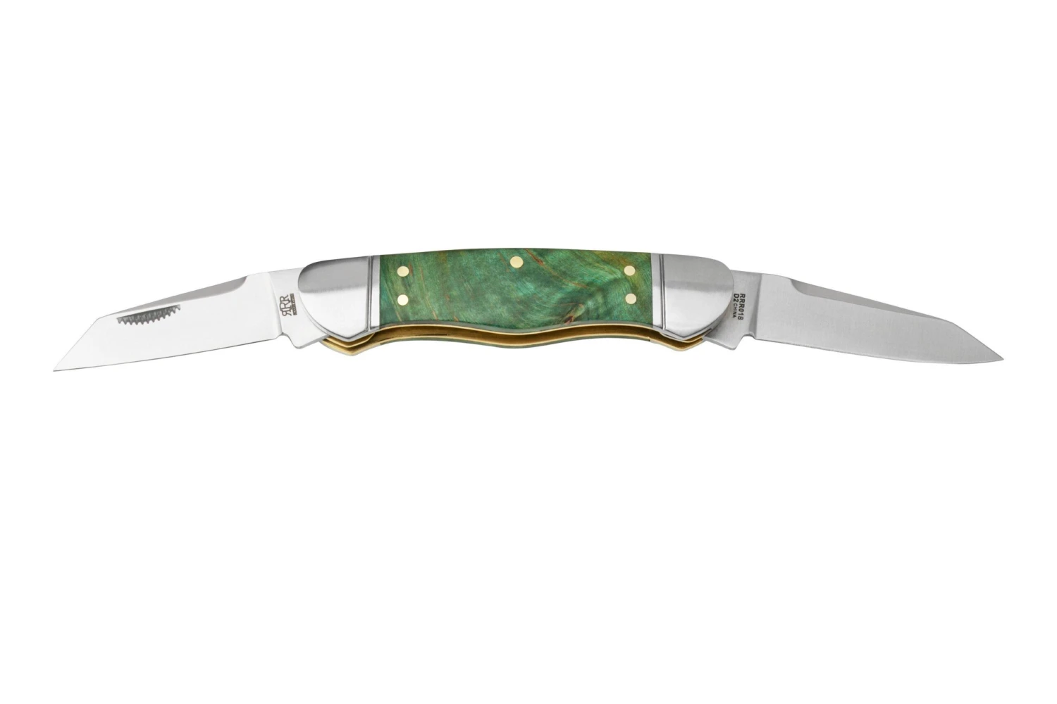 Rough Ryder Reserve Kayak D2 Stabilized Oak, RRR018 Navaja Slipjoint 2 Rough Ryder Reserve Kayak D2 Stabilized Oak, RRR018 Navaja Slipjoint - Imagen 2