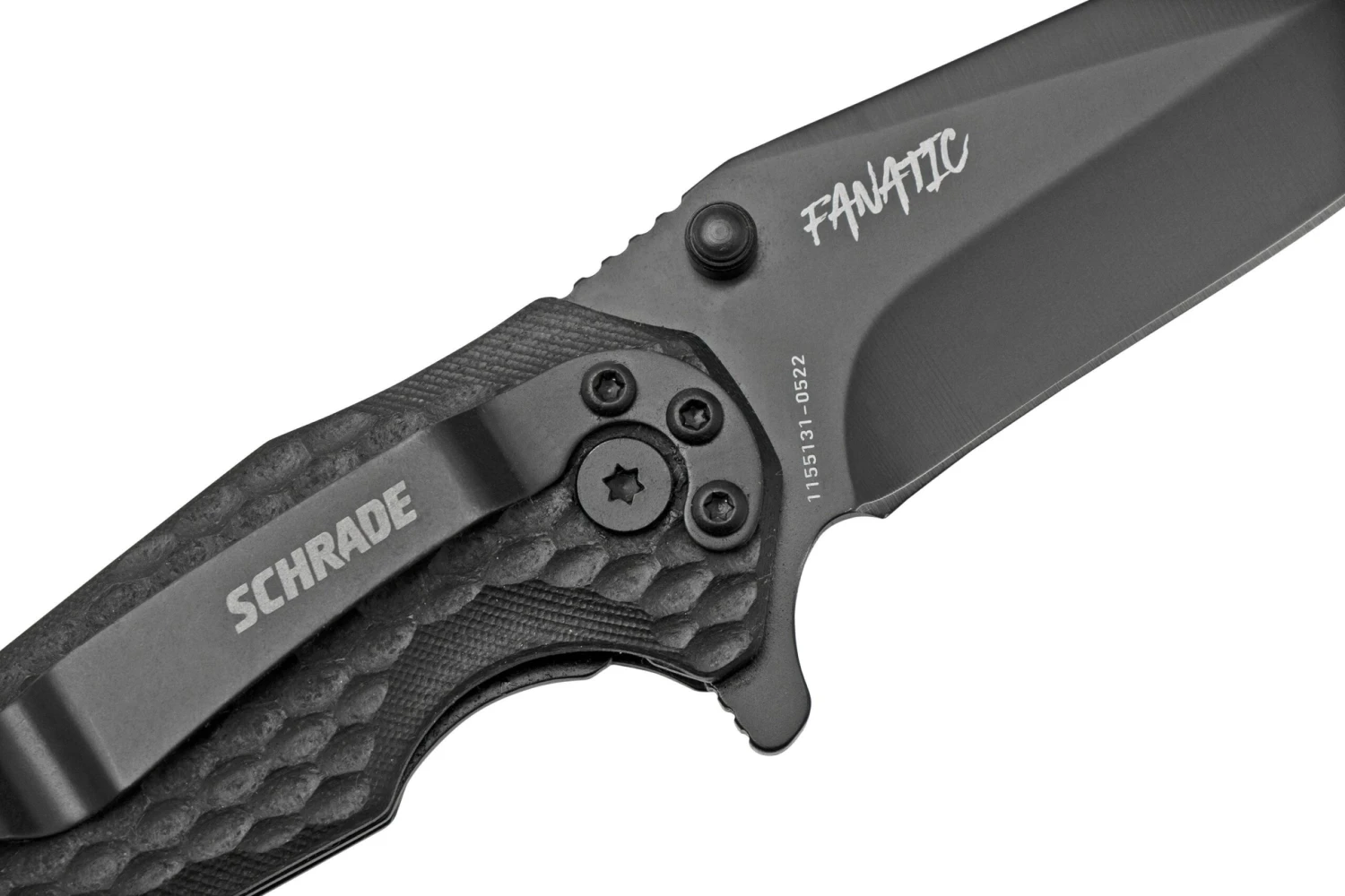 Schrade Fanatic 1182621, Negro G10, Navaja 5 Schrade Fanatic 1182621, Negro G10, Navaja - Imagen 5