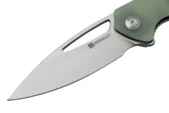 SENCUT Mims S21013-2 Natural Jade G10 Satin, Navaja -Tienda De Cuchillos SES21013 2 03 sencut