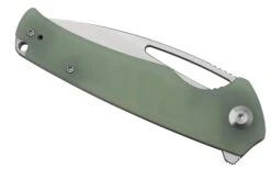 SENCUT Mims S21013-2 Natural Jade G10 Satin, Navaja -Tienda De Cuchillos SES21013 2 06 sencut