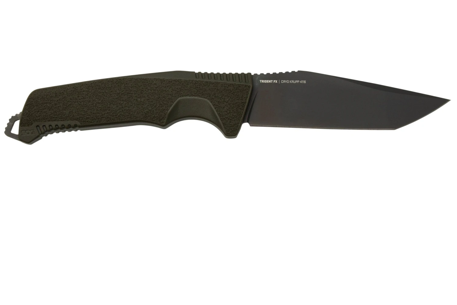 SOG Trident FX 17-12-03-57, OD Green, Straight Edge, Cuchillo Fijo 2 SOG Trident FX 17-12-03-57, OD Green, Straight Edge, Cuchillo Fijo - Imagen 2