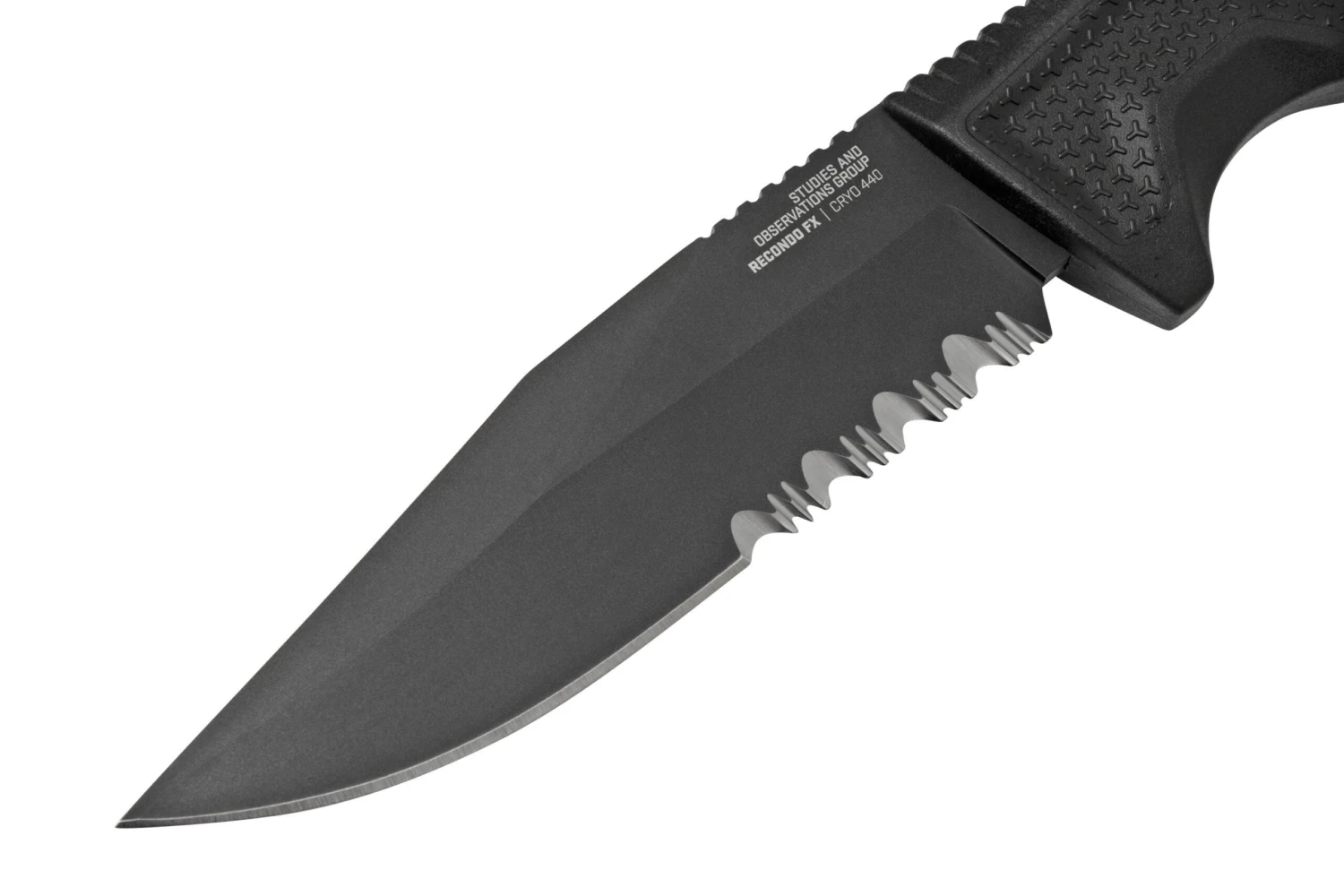 SOG Recondo FX, Black, Partially Serrated 17-22-02-57 Cuchillo Fijo 3 SOG Recondo FX, Black, Partially Serrated 17-22-02-57 Cuchillo Fijo - Imagen 3