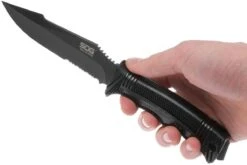 SOG SEAL Strike Black, Deluxe Sheath SS1003-CP -Tienda De Cuchillos SOG SS1003 CP 10 sog seal strike sog ss1003 cp 10
