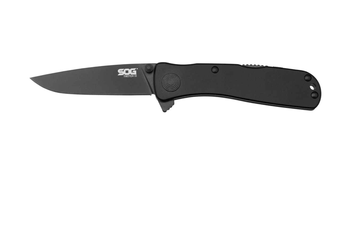 SOG Twitch II WI-12 Black, Navaja 1 SOG Twitch II WI-12 Black, Navaja