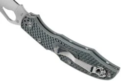 Spyderco Byrd Cara Cara 2 Gris FRN BY03PGY2 (Plain-Edge) Navaja -Tienda De Cuchillos SPBY03PGY2 05 spyderco byrd