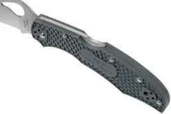 Spyderco Byrd Cara Cara 2 Gris FRN BY03PGY2 (Plain-Edge) Navaja -Tienda De Cuchillos SPBY03PGY2 07 spyderco byrd