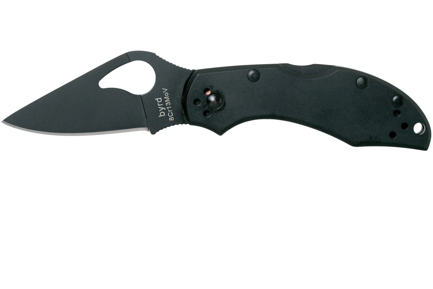 Spyderco Robin 2 Black Stainless Steel BY10BKP2 Navaja 1 Spyderco Robin 2 Black Stainless Steel BY10BKP2 Navaja