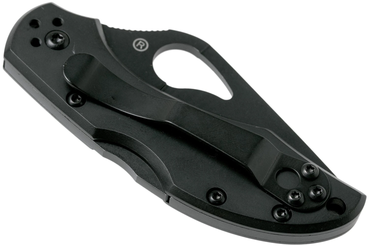 Spyderco Robin 2 Black Stainless Steel BY10BKP2 Navaja 4 Spyderco Robin 2 Black Stainless Steel BY10BKP2 Navaja - Imagen 4