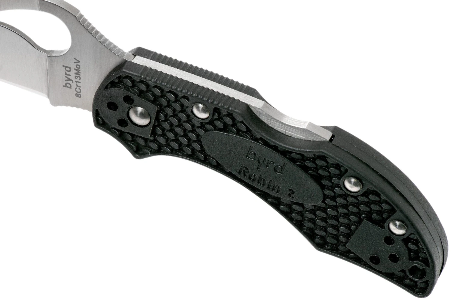 Spyderco Byrd Robin 2 Negro BY10PBK2 Navaja 7 Spyderco Byrd Robin 2 Negro BY10PBK2 Navaja - Imagen 7