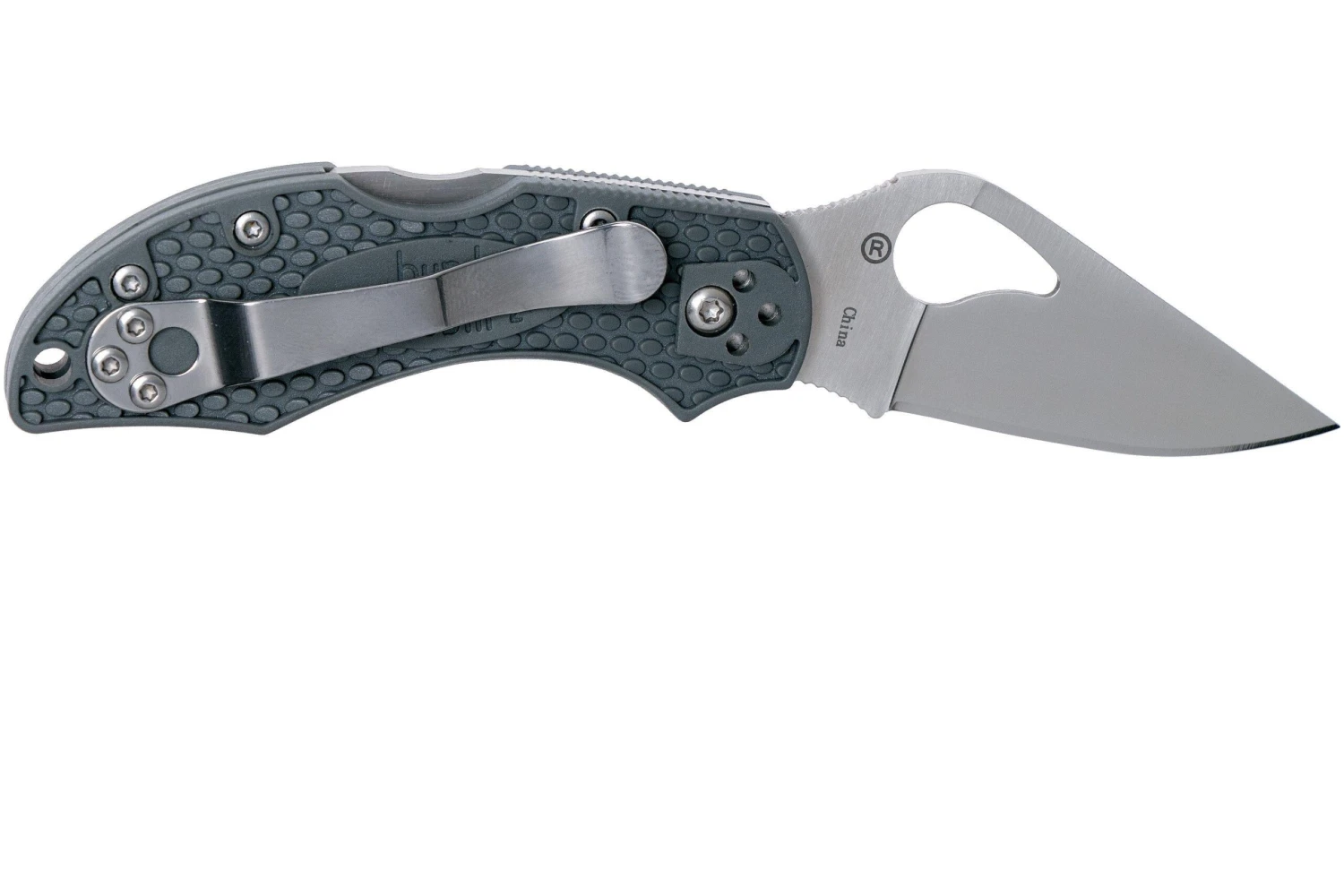 Spyderco Byrd Robin 2 Gris BY10PGY2 Navaja 2 Spyderco Byrd Robin 2 Gris BY10PGY2 Navaja - Imagen 2
