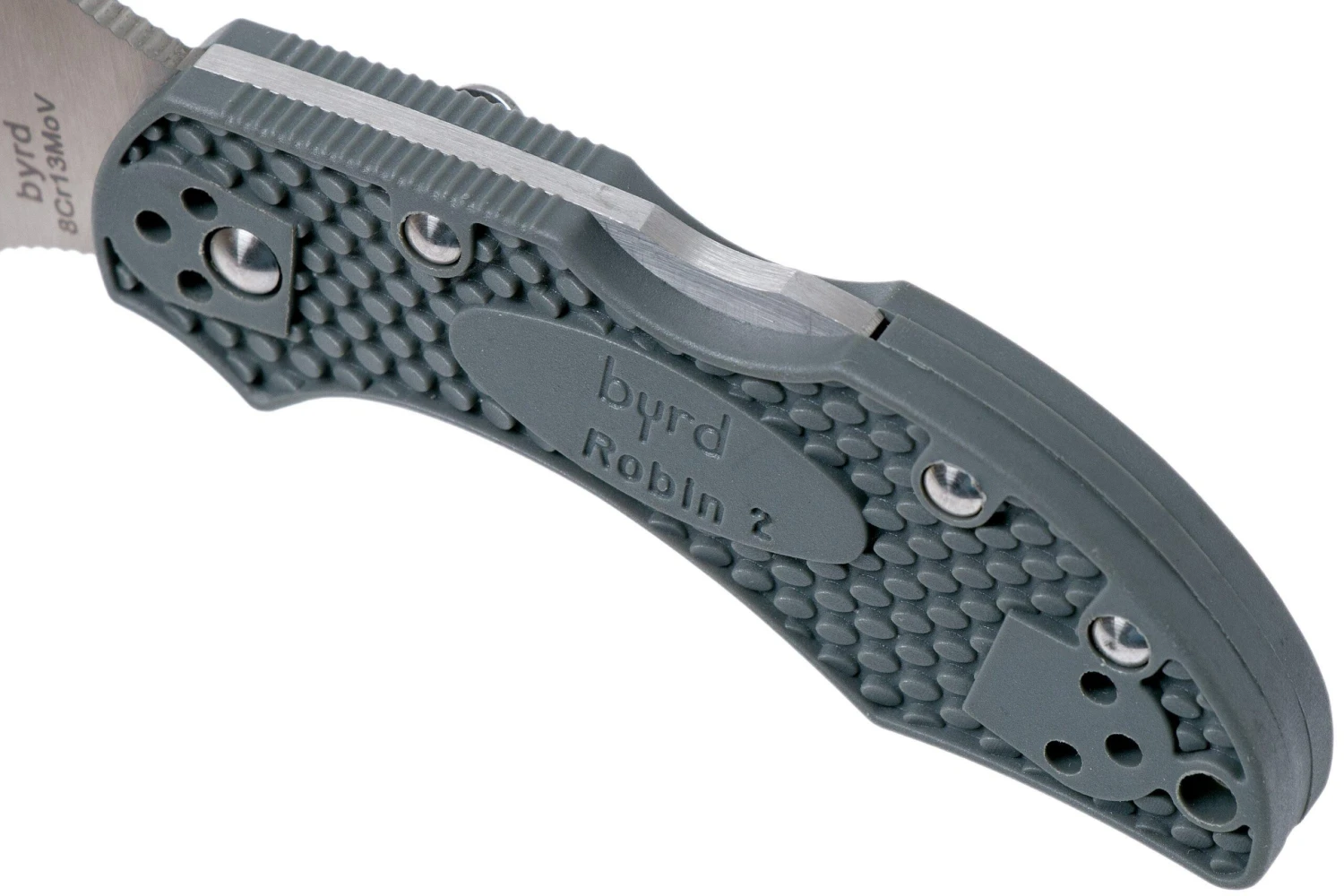 Spyderco Byrd Robin 2 Gris BY10PGY2 Navaja 6 Spyderco Byrd Robin 2 Gris BY10PGY2 Navaja - Imagen 6