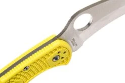 Spyderco Tasman Salt 2 C106PYL2 Plain Edge Navaja, Amarillo 13 Spyderco Tasman Salt 2 C106PYL2 Plain Edge Navaja, Amarillo -Tienda De Cuchillos SPC106PYL2 06 spyderco spc106pyl2 06