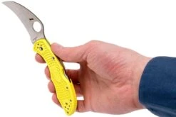 Spyderco Tasman Salt 2 C106PYL2 Plain Edge Navaja, Amarillo 15 Spyderco Tasman Salt 2 C106PYL2 Plain Edge Navaja, Amarillo -Tienda De Cuchillos SPC106PYL2 08 spyderco spc106pyl2 08