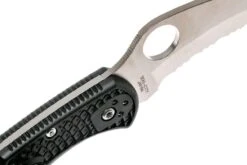 Spyderco Tasman Salt 2 C106SBK2 Navaja, Negro 13 Spyderco Tasman Salt 2 C106SBK2 Navaja, Negro -Tienda De Cuchillos SPC106SBK2 06 spyderco spc106sbk2 06
