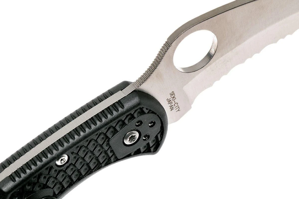 Spyderco Tasman Salt 2 C106SBK2 Navaja, Negro 6 Spyderco Tasman Salt 2 C106SBK2 Navaja, Negro - Imagen 6