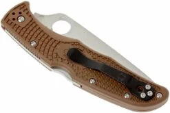 Spyderco Endura 4 Marrón, C10FPBN -Tienda De Cuchillos SPC10FPBN 04 spyderco endura 4 bruin spc10fpbn d4
