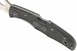 Spyderco Endura 4 Gris, C10FPGY -Tienda De Cuchillos SPC10FPGY 05 spyderco endura grijs spc10fpgy d5