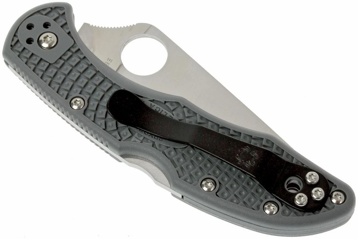 Spyderco Delica 4 Gris, C11FPGY 4 Spyderco Delica 4 Gris, C11FPGY - Imagen 4