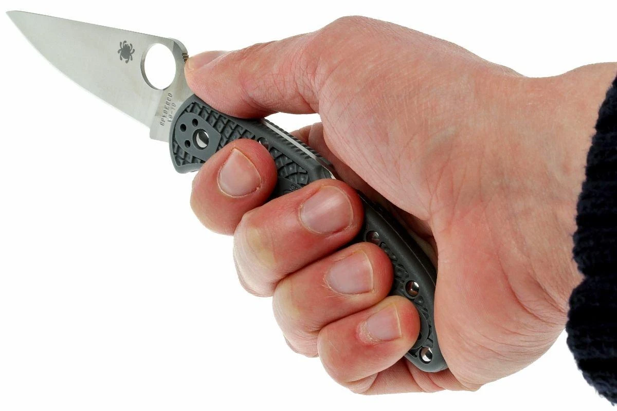 Spyderco Delica 4 Gris, C11FPGY 7 Spyderco Delica 4 Gris, C11FPGY - Imagen 7