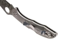 Spyderco C11TIPD Delica 4 Titanium Damascus Navaja 13 Spyderco C11TIPD Delica 4 Titanium Damascus Navaja -Tienda De Cuchillos SPC11TIPD 05 spyderco spc11tipd 05