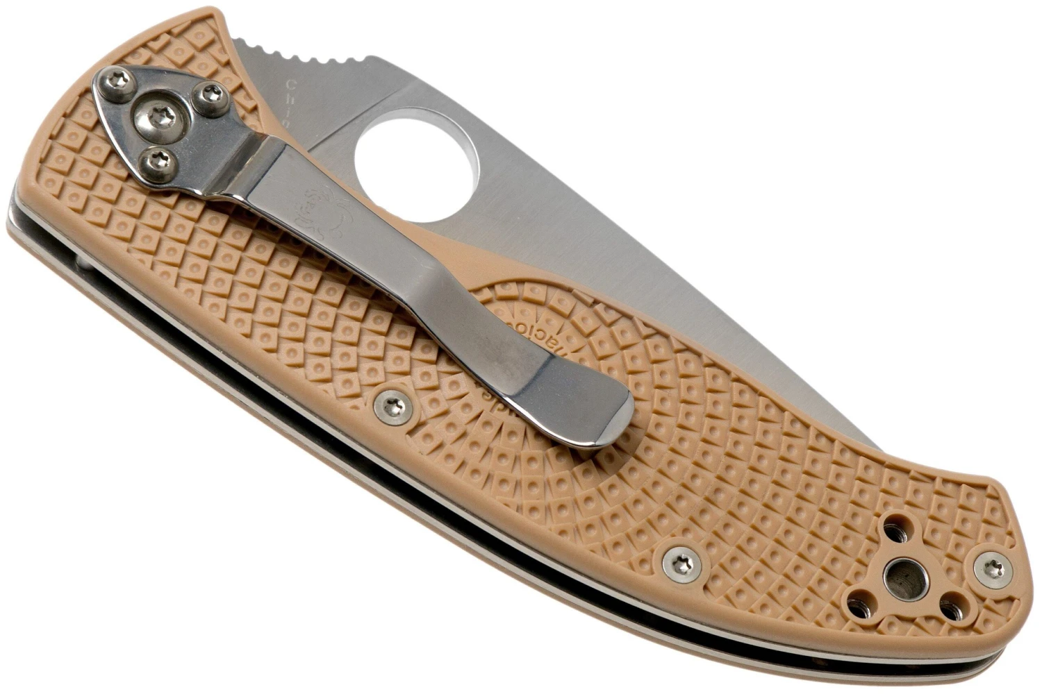 Spyderco Tenacious Lightweight Tan C122PTN FRN Navaja 4 Spyderco Tenacious Lightweight Tan C122PTN FRN Navaja - Imagen 4