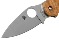 Spyderco Chaparral Birdseye Maple Wood C152WDP Navaja -Tienda De Cuchillos SPC152WDP 03 spyderco