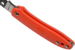 Spyderco Roadie C189POR Orange Navaja -Tienda De Cuchillos SPC189POR 05 spyderco