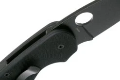 Spyderco Efficient C216GPBBK All Black Navaja -Tienda De Cuchillos SPC216GPBBK 06 spyderco v202108