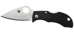 Spyderco Manbug MBKLFP Leafshape VG-10, Black FRN, Navaja