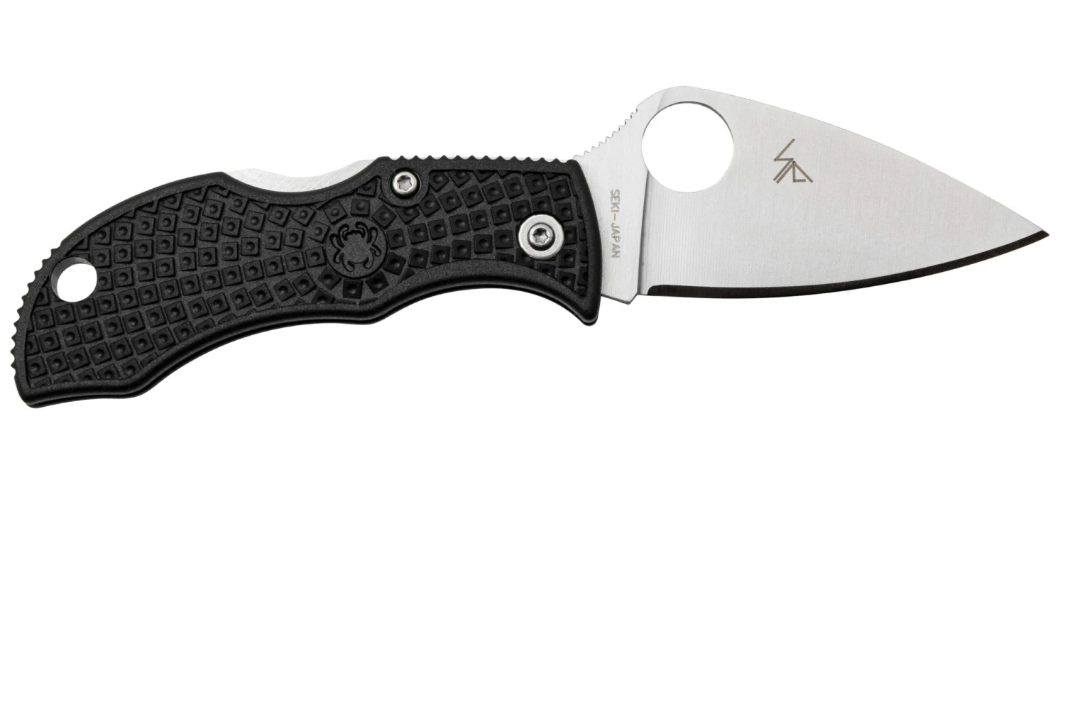 Spyderco Manbug MBKLFP Leafshape VG-10, Black FRN, Navaja 2 Spyderco Manbug MBKLFP Leafshape VG-10, Black FRN, Navaja - Imagen 2