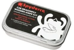 Spyderco Wooden Kit Dragonfly C28 WDKIT1 Navaja De Madera -Tienda De Cuchillos SPWDKIT1 04 spyderco spwdkit1 04