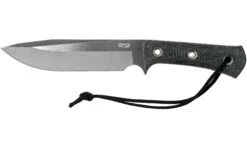 TRC Knives Apocalypse, Elmax, Black Canvas Micarta, Cuchillo De Supervivencia