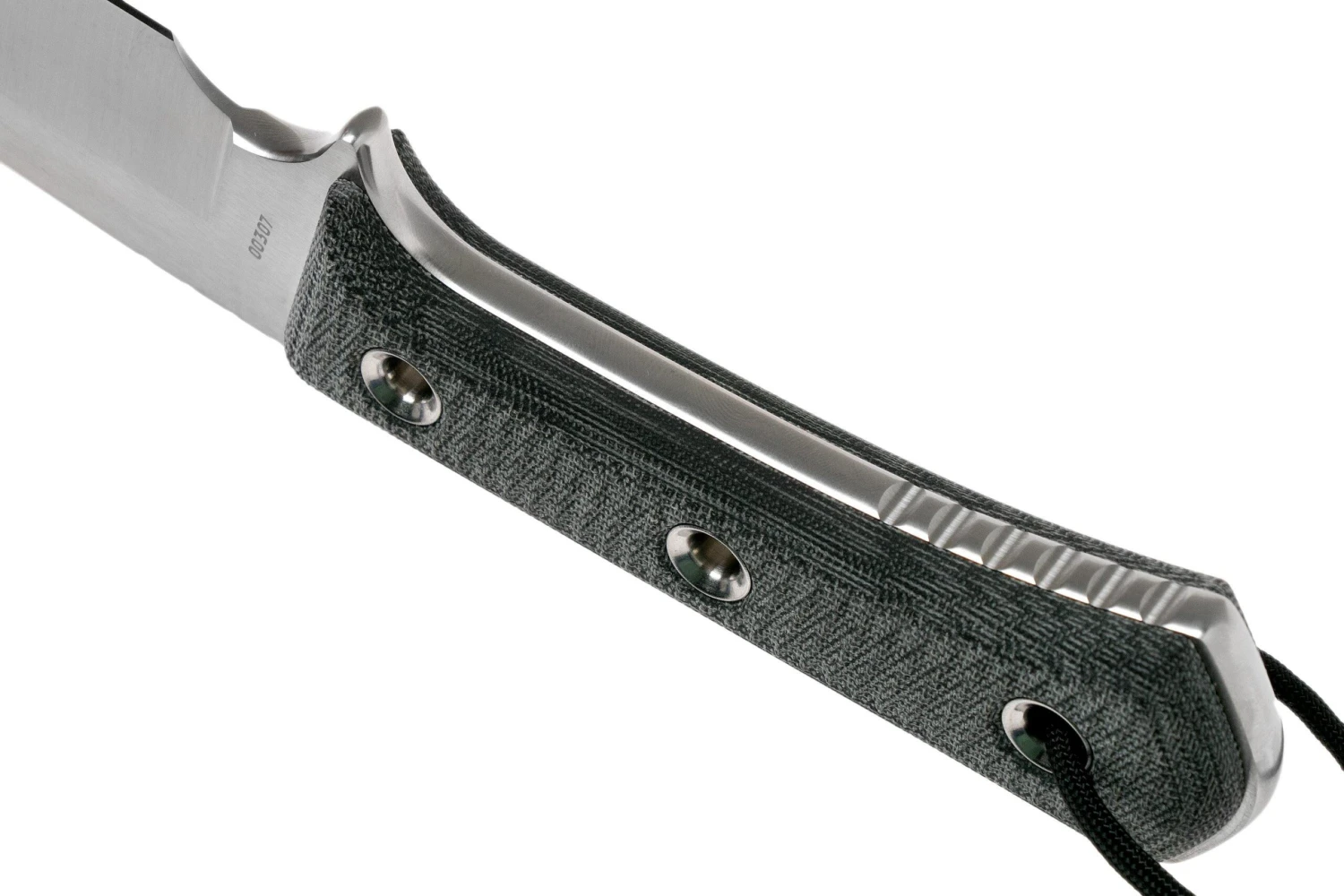 TRC Knives Apocalypse, Elmax, Black Canvas Micarta, Cuchillo De Supervivencia 4 TRC Knives Apocalypse, Elmax, Black Canvas Micarta, Cuchillo De Supervivencia - Imagen 4