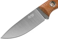 TRC Knives Classic Freedom, FFG, Brown Canvas Micarta Cuchillo De Exterior -Tienda De Cuchillos TI CF FFG MICBR 03 trc knives