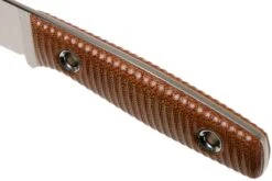 TRC Knives Classic Freedom, FFG, Brown Canvas Micarta Cuchillo De Exterior -Tienda De Cuchillos TI CF FFG MICBR 05 trc knives