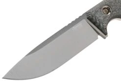 TRC Knives South Pole, Elmax, Black Canvas Micarta, Cuchillo De Supervivencia -Tienda De Cuchillos TI SP MICBK 03 trc knives v202111