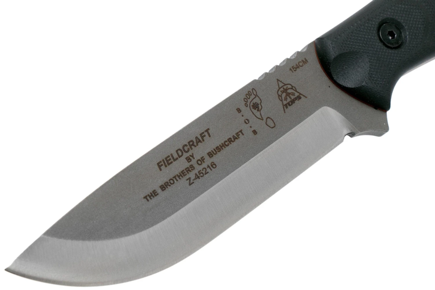 TOPS Knives B.O.B. Fieldcraft154CM Black G10 BROS-154-BLK10 3 TOPS Knives B.O.B. Fieldcraft154CM Black G10 BROS-154-BLK10 - Imagen 3