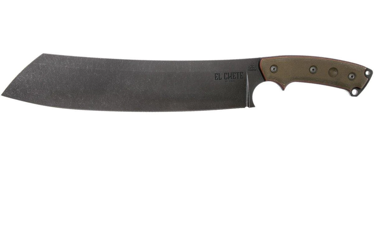 TOPS Knives TOPS EL Chete ELCH-01 Machete, Funda Con Clip De Acero 1 TOPS Knives TOPS EL Chete ELCH-01 Machete, Funda Con Clip De Acero