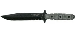TOPS Knives US Combat Knife Cuchillo De Exterior, Serrated, US-01-SERR, Szabo-design