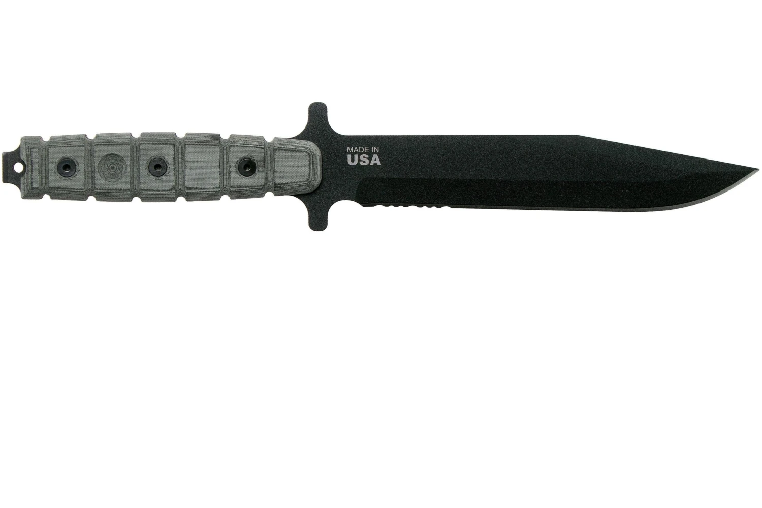 TOPS Knives US Combat Knife Cuchillo De Exterior, Serrated, US-01-SERR, Szabo-design 2 TOPS Knives US Combat Knife Cuchillo De Exterior, Serrated, US-01-SERR, Szabo-design - Imagen 2