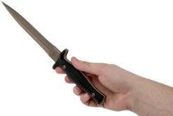 Spartan Blades George V14 Dagger Flat Dark Earth Blade, Mango Black, Daga -Tienda De Cuchillos USSB27DEBKKYBK 06 spartan blades