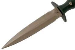Spartan Blades Harsey Dagger Flat Dark Earth Blade, Black Handle, Daga -Tienda De Cuchillos USSB49DEBKNLTN 03 spartan blades