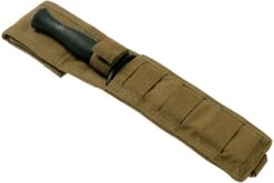 Spartan Blades Harsey Dagger Flat Dark Earth Blade, Black Handle, Daga -Tienda De Cuchillos USSB49DEBKNLTN 06 spartan blades