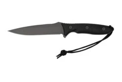Spartan Blades Moros SB53BKBKNLBK Black, Black Micarta, Funda Molle-Black, Cuchillo De Supervivencia