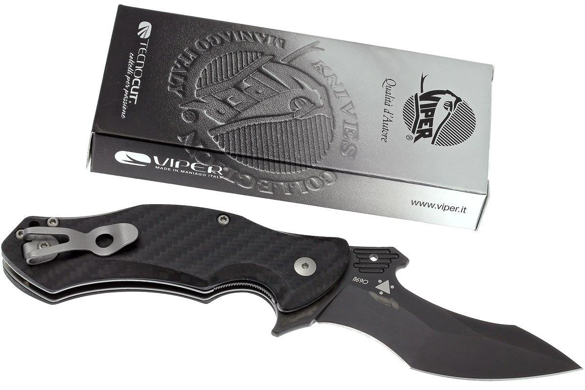Viper Magà V5914FC N690 PVD-coating Plain Edge, Carbon 9 Viper Magà V5914FC N690 PVD-coating Plain Edge, Carbon - Imagen 9
