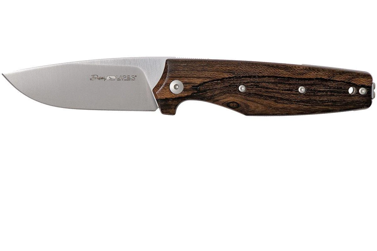 Viper Dan 1 V5928ZI Ziricote N690, Drop-point 1 Viper Dan 1 V5928ZI Ziricote N690, Drop-point