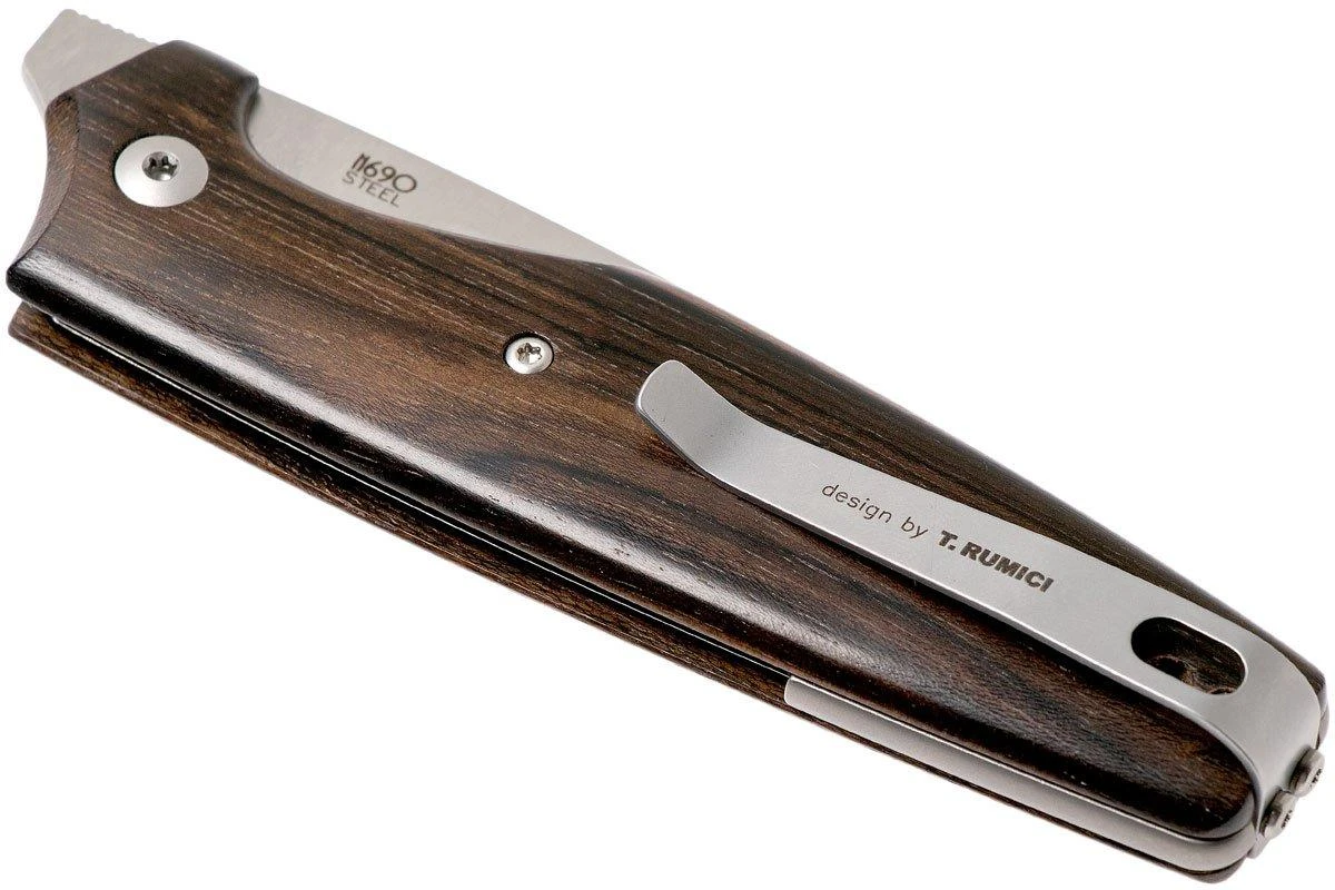 Viper Dan 1 V5928ZI Ziricote N690, Drop-point 4 Viper Dan 1 V5928ZI Ziricote N690, Drop-point - Imagen 4